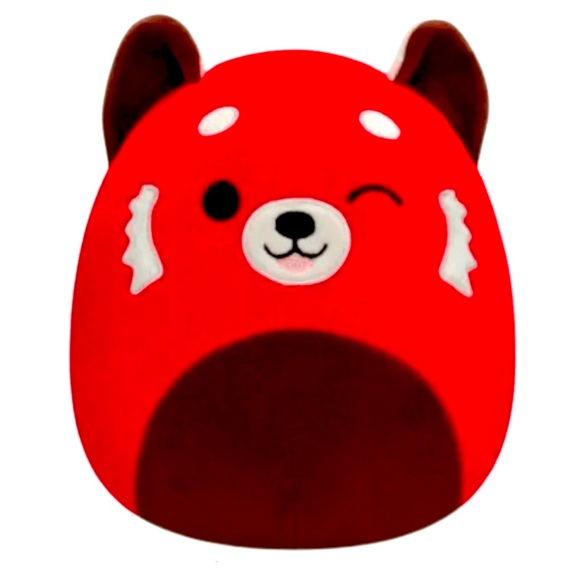 Squishmallows Other - 11” Cici the Red Panda Squishmallow -Winking